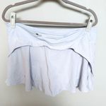Lululemon  Athletic Skirt Pleated Light Grey Tennis Golf Activewear Skort Size 12 Photo 3