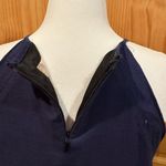 Altar'd State Dark Blue Tiered Halter
Neckline Mini Dress Photo 5