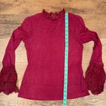 Xhilaration Xhiliration Long Sleeve Lacy Tee Photo 4