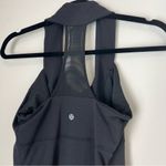 Lululemon Black Scoop Neck Tank sz 8 Photo 5