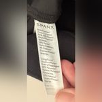 Spanx  The Perfect Black Ponte Pants Smoothing Ankle Pull On Stretch Skinny Large Photo 10