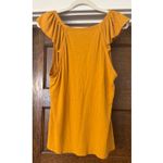 Nation Ltd Aven Cami Top Ruffle Sleeve Pima Cotton Tee Size XL Photo 3