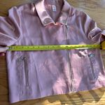 Victoria's Secret Victoria’s Secret Satin Moto Jacket Pink Size Large Cropped Photo 4