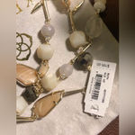 Kendra Scott Womens Ruth Mother of Pearl Ivory Crystal Gems Necklace NWT Photo 6