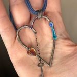 ITALIAN JEWELRY| Hand Made Necklace from Italy Wearable Art One of a Kind Blue Photo 0