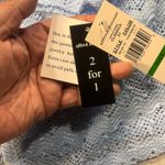 Alfred Dunner NWT  Light Blue Open Knit Cardigan L 3/4 Sleeve Dressy Layering Top Photo 3