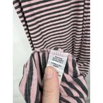 Cut Loose Linen Blend Midi Dress Women Medium Pink Striped Sleeveless Minimalist Photo 3