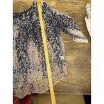 Gypsy 05 Global Village Women Silk Overlay Blouse Flowy Top Size Large Photo 9