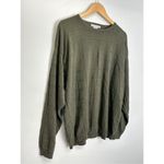Geoffrey Beene  Sweater Womens Olive Green XL‎ Long Sleeve Photo 1