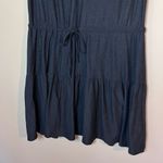 Beyond Yoga Featherweight Out & About Ruffle Tiered Mini Dress Black M Photo 2