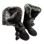 Sporto  Meagan Women's Brown Suede Leather Wedge Winter Boots Size 7W Photo 0