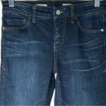 Anthropologie Pilcro and the Letterpress Stretch Dark Denim Skinny Jeans Script Size 26 Photo 2