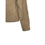 Diesel  Women Jacket Moto Racer Biker Full Zipper‎ Pocket Snap Collar Tan Large Photo 5