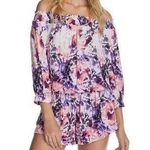 Raisin's Womens Tye Dye Romper/ Jumpsuit Size S/P Color Pink Photo 0