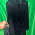 T by Alexander Wang 100% Silk Shirt Dress size XS Black Photo 1