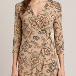 Pendleton  silk floral print wrapped dress, size‎ petite 4 Photo 0