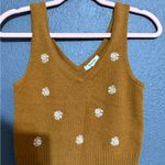 Madewell  Brown Cardigan with Floral Details Photo 9