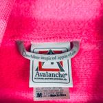 Avalanche  Women's Hoodie Pullover Striped Button Front Thumb Hole Pink‎ M Photo 6