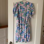 Lilly Pulitzer Sailynn Floral Short Sleeve Wrap Dress in Conch Shell Pink XLarge Photo 7