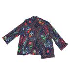 Alfred Dunner Colorful Floral Paisley Print Open Front Jacket Blazer Size 14 Photo 7