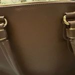 Elegant Brown Leather Handbag Photo 2