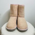 UGG  Australia Classic Short 5825 Leather Lined Winter Boots Light Petal Pink‎ 7 Photo 2