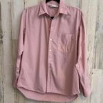 ZARA * Classic Fit Light Pink Button-Up Shirt Women Size XS Casual Stylish Photo 8