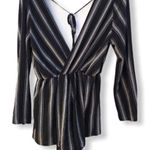 INTO Shorts Romper‎ Black Size 10 Photo 0