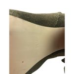 Louise et Cie * Boots Women’s Size 9.5 Green Suede Leather Tall Heeled Seamed Zip Photo 10