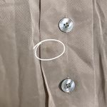 Vintage C.E.O. Button Down Blouse Tan Size 10 Photo 6