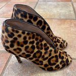 Halogen Calf Skin peep toe stiletto bootie 7.5 Photo 1