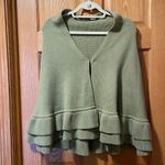 Anthropologie  Odille Green Cape Photo 4