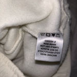 Brooklyn Cloth . New York sweatpants size L ivory embroidered pockets Photo 8