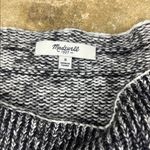 Madewell  Black, Gray  and white Sweater
Size:small Photo 1