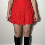 Old Navy  Orange Mini Dress Size Small Petite NWT Photo 0