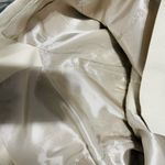 ZARA Bloggers Favorite Beige Strapless Belted Linen Blend Luxury Summer Top Sz L Photo 12