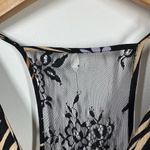 Everly Dress Women M Black Floral Tank Summer Mini Lined Lace Boho Feminine Size M Photo 3