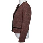 Sandro  Violaine Tweed Jacket Women’s Size Medium Zip Front Career Blazer Photo 3