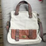 Fossil Vintage RARE  2 way carry shoulder sling bag western turnlock Mason Bag Photo 1