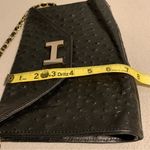 Courage B Black Genuine Leather Chain Strap Handbag Made In Italy Photo 6