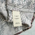 L'Agence Snake Print Lexi Cami V Neck Size Small NEW Viscose Rayon Black Tan Photo 4