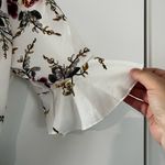 Boohoo  Plus Flower Ruffle One‎ Piece White Romper Plus Size 18 Photo 6