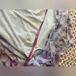 Vintage 90s Lavender Lilac Tiered Ruffle Midi Dress Size XL Purple Photo 5