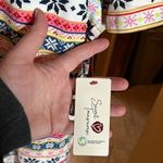 secret treasures NWT Women's Short Sleeve Winter White Sleep Shirt Size L / XL Photo 6