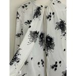 ALC Frank A.L.C Silk Top Size Large Classy Quiet Luxury Split Back Long Sleeve Top Photo 11