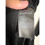 All Saints Milla Black Long Sleeve Ruched Knee Length Dress Size 4 Photo 7