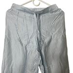 NEW Ettitude Women Sateen Pajama Pants Starlight Blue Stripe Bamboo Lyocell sz S Photo 9