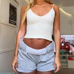 Free People intimately pucker up seamless triangle cami cream white Photo 1