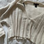 Forever 21 Super soft snap button crop top Photo 2