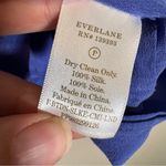 Everlane Blue Silk Camisole Tank Top Womens 8 Sleeveless Blouse Natural Fibers Photo 1